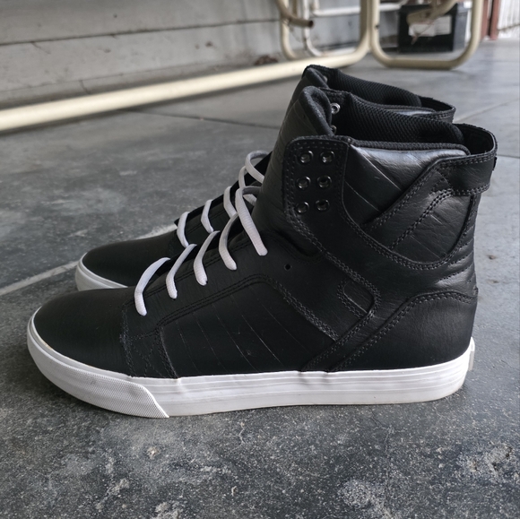 Supra Skytop 001 Black White - Picture 1 of 10